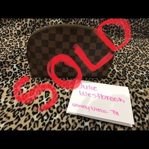 Louis Vuitton cosmetic pouch